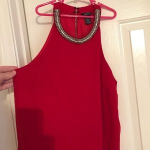 Beautiful red blouse